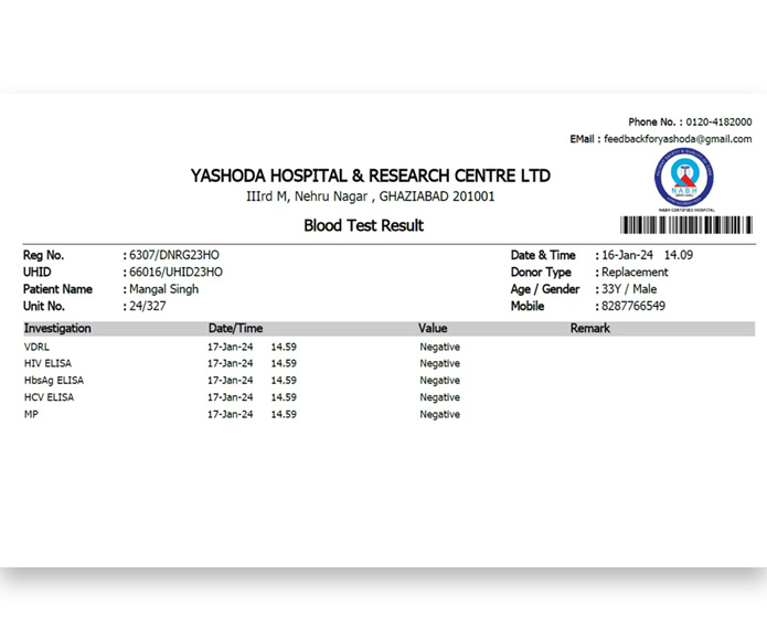 Detailed Test Reporting