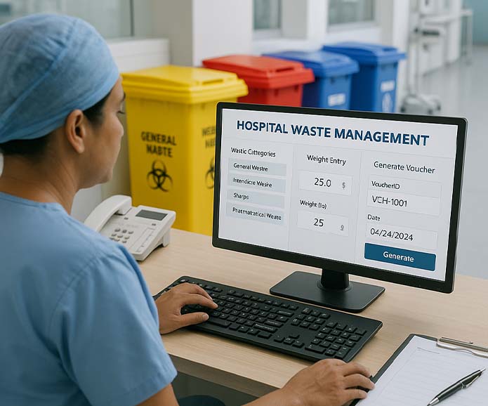 Digital Vouchers track every step